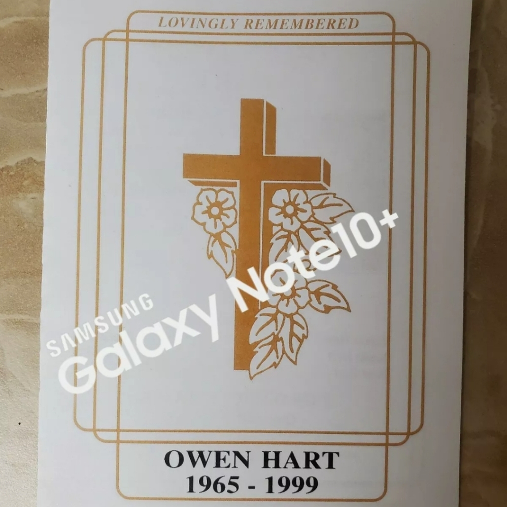 Owen funeral program